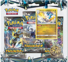 Pokemon Sun & Moon SM8 Lost Thunder 3-Booster Blister Pack - Altaria Promo